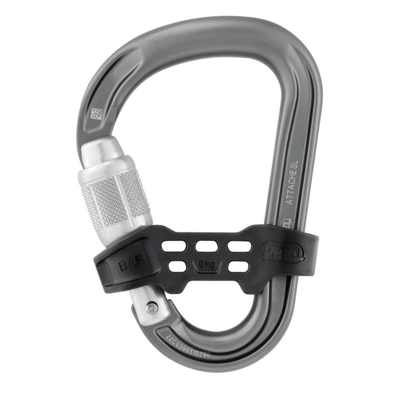 Petzl - ATTACHE BAR - Schraubkarabiner mit Brücke